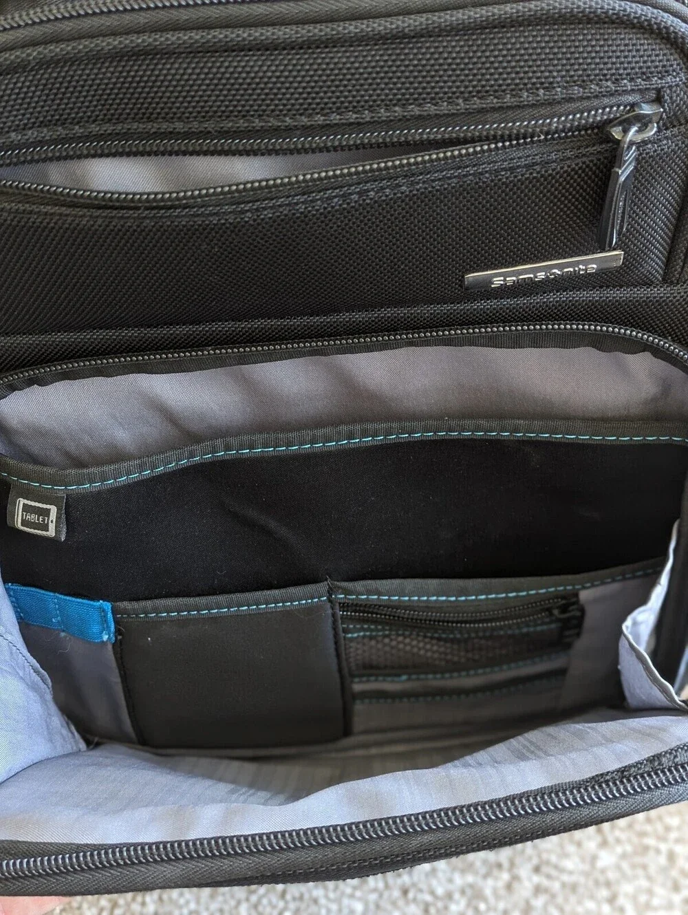 Samsonite Novex Perfect Fit Laptop Backpack Black Business Travel Tech Bag Case